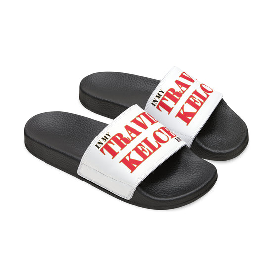 Travis Kelce Era Women's Slides - Fandom-Made