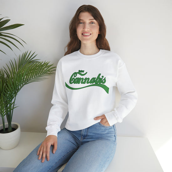 Enjoy Cannabis Crewneck Sweatshirt - Fandom-Made