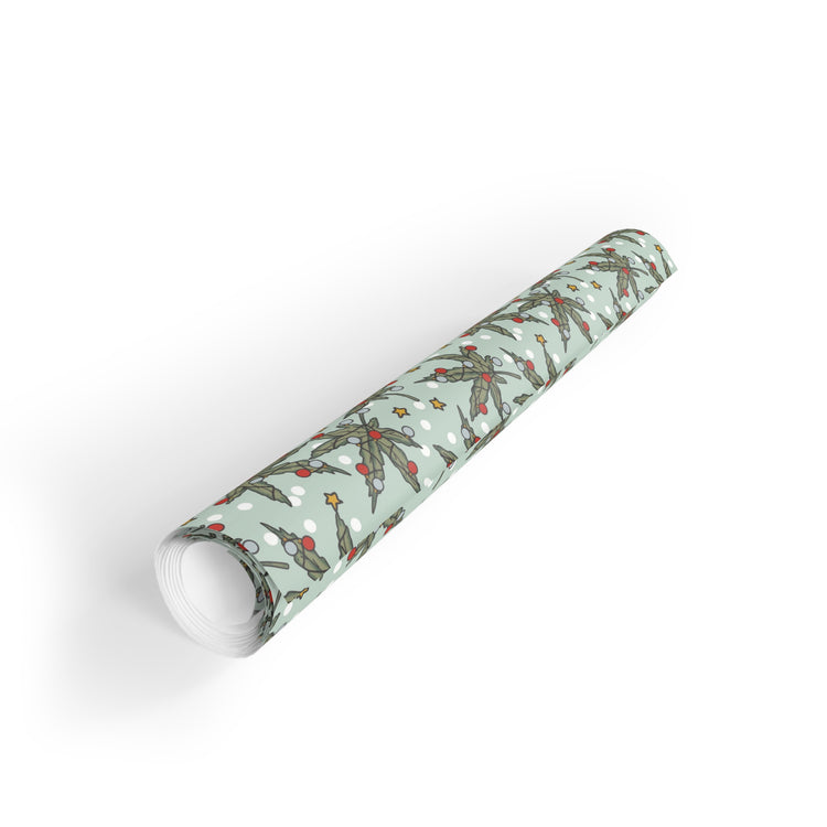 Cannabis Christmas Gift Wrap