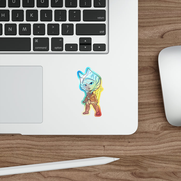 Ahsoka Tano Holographic Sticker