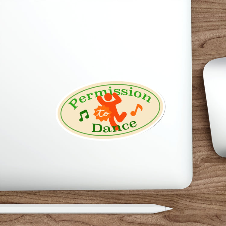 Permission to Dance Die-Cut Sticker
