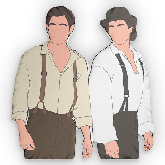 Salvatore Brothers of 1864-Shaped Pillow - Fandom-Made