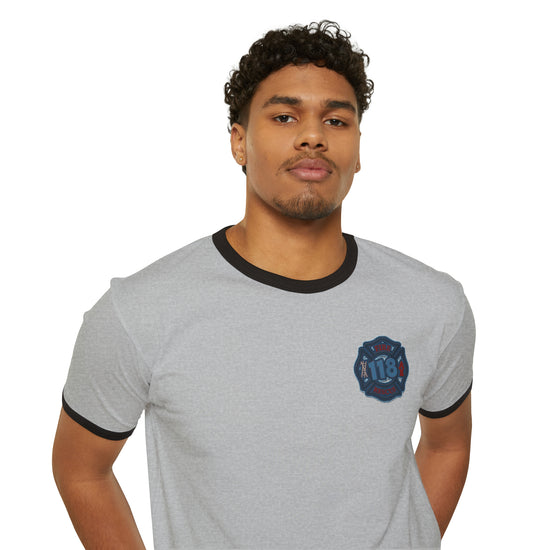Eddie Diaz Ringer T-Shirt - Fandom-Made