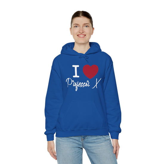 I Love Professor X Hoodie - Fandom-Made