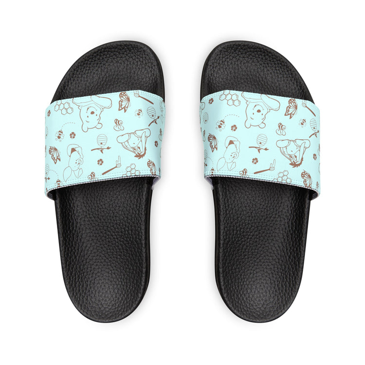 Winnie All-Over Print Youth Slides - Fandom-Made