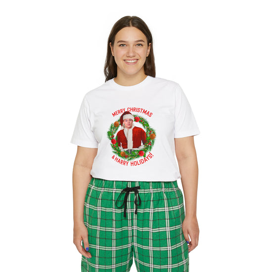 Merry Christmas and Harry Holidays Women's Short Sleeve Pajama Set - Fandom-Made