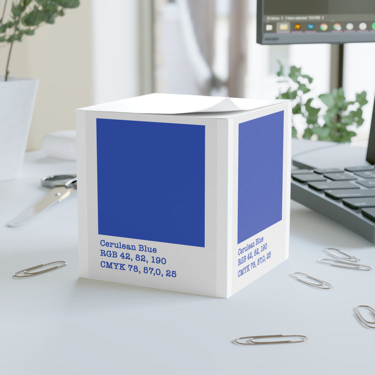 Cerulean Note Cube - Fandom-Made