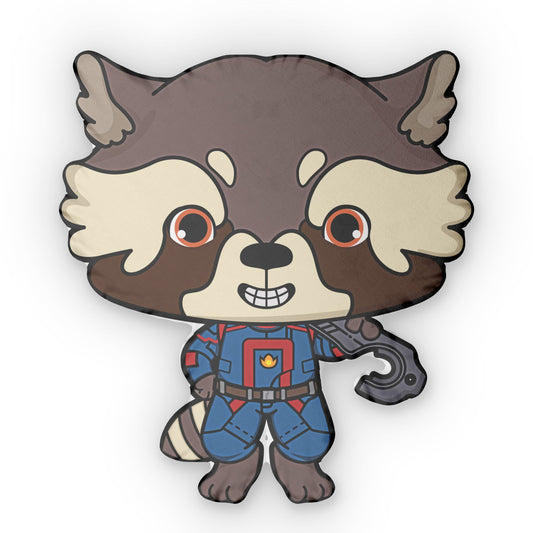 Rocket Raccoon-Shaped Pillow - Fandom-Made