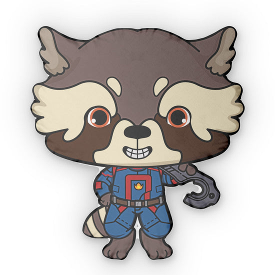 Rocket Raccoon-Shaped Pillow - Fandom-Made