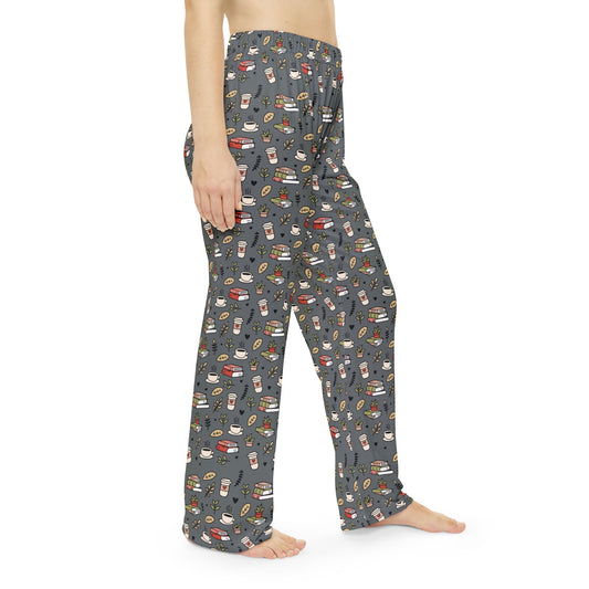 Books and Cups Pajama Pants