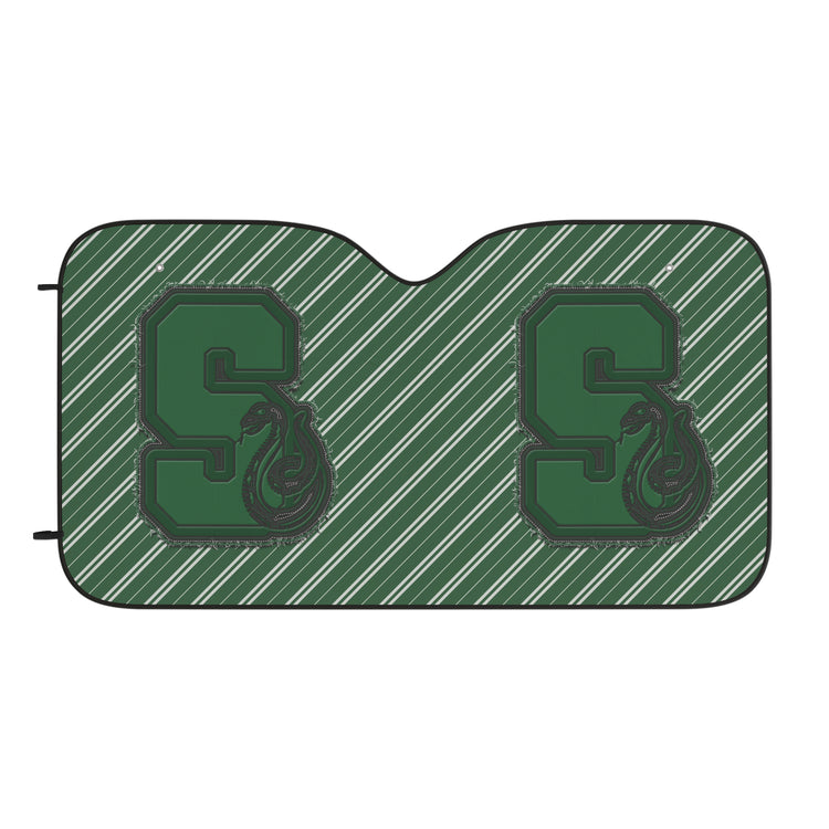 Slytherin G Embroidery Design Car Sun Shades - Fandom-Made