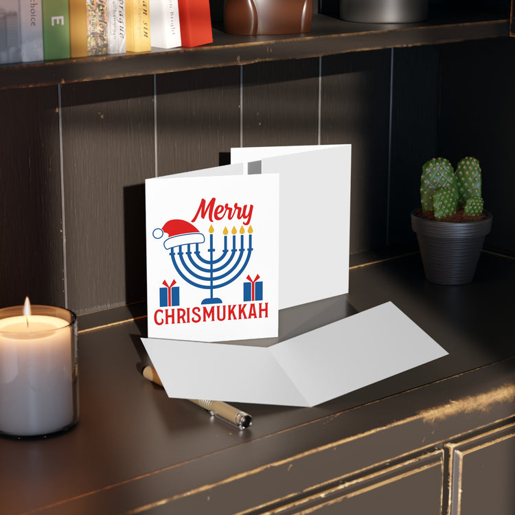 Merry Chrismukkah Greeting Cards