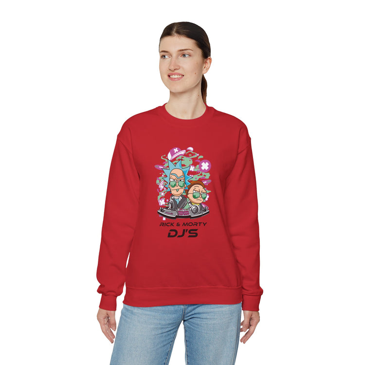 DJs Rick & Morty Unisex Sweatshirt - Fandom-Made