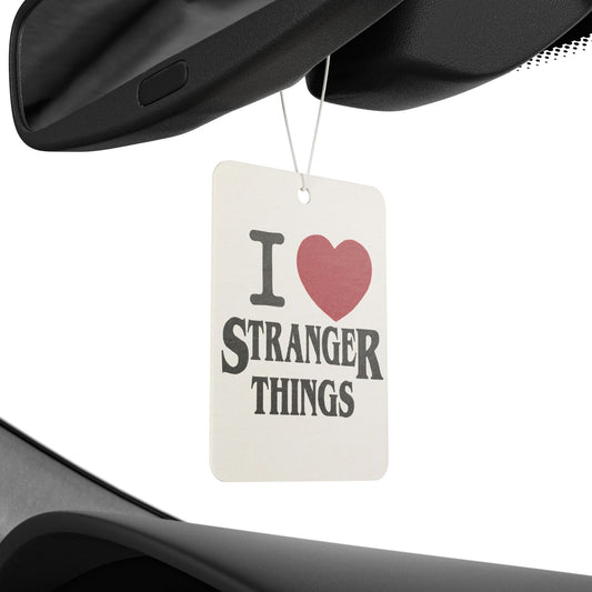 I Love Stranger Things Car Air Freshener