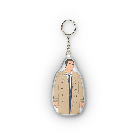 Castiel Mini Plush Keychain