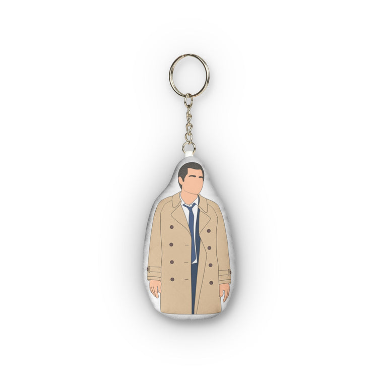 Castiel Mini Plush Keychain