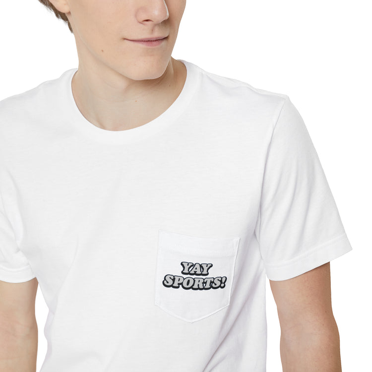 Yay Sports Pocket T-Shirt - Fandom-Made