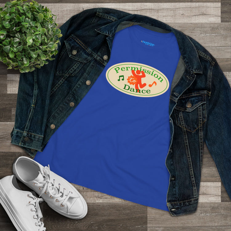 Permission to Dance Women's Relaxed T-Shirt
