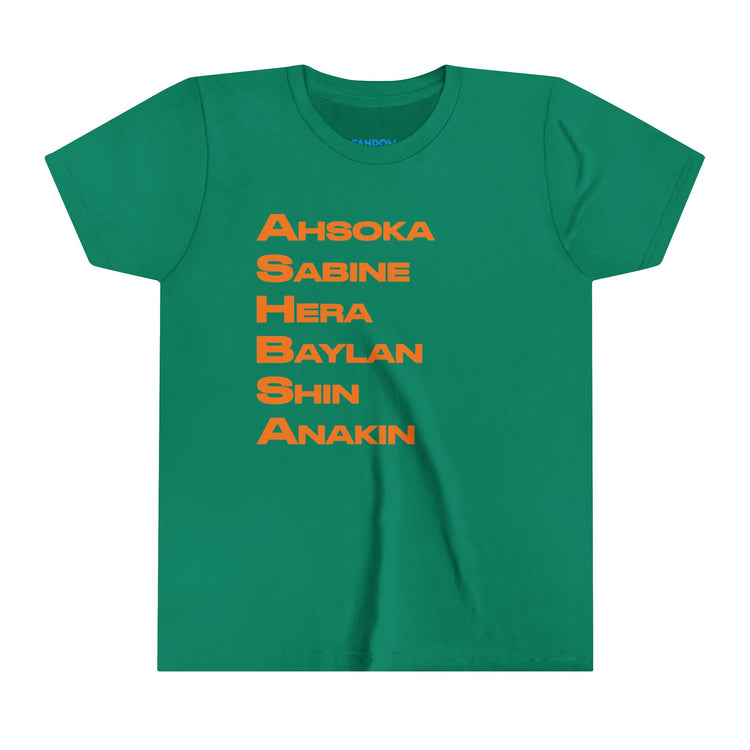 Ahsoka Names Youth Tee