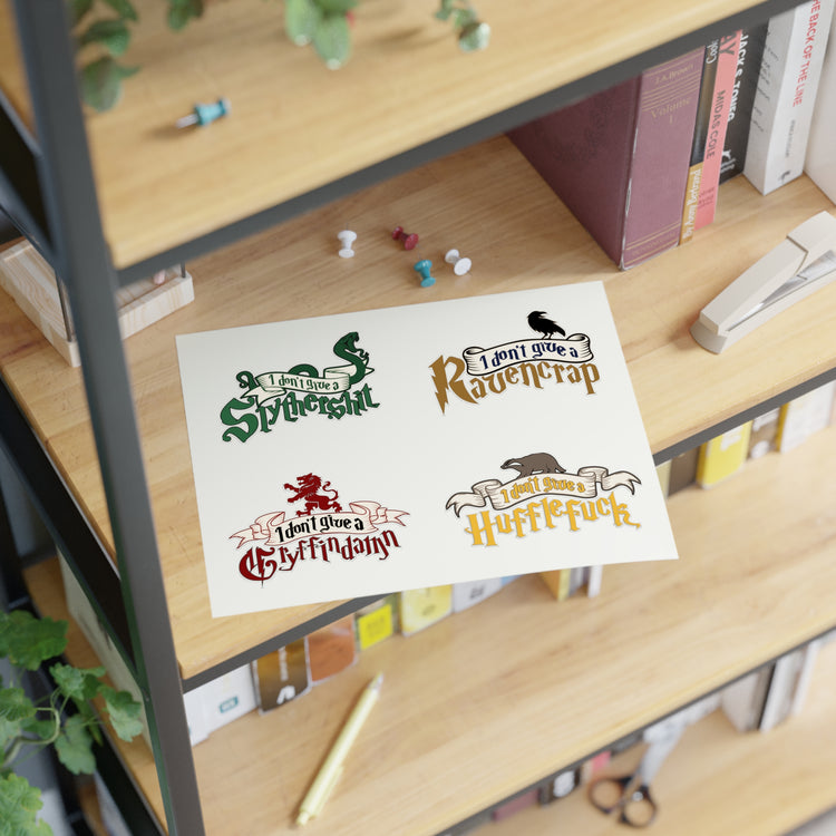 Harry Potter Houses Sticker Sheet