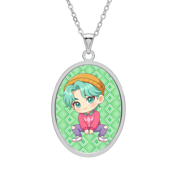 Baby Saja Oval Pendant