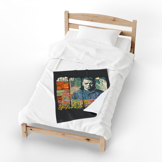 Horror Season Velveteen Plush Blanket