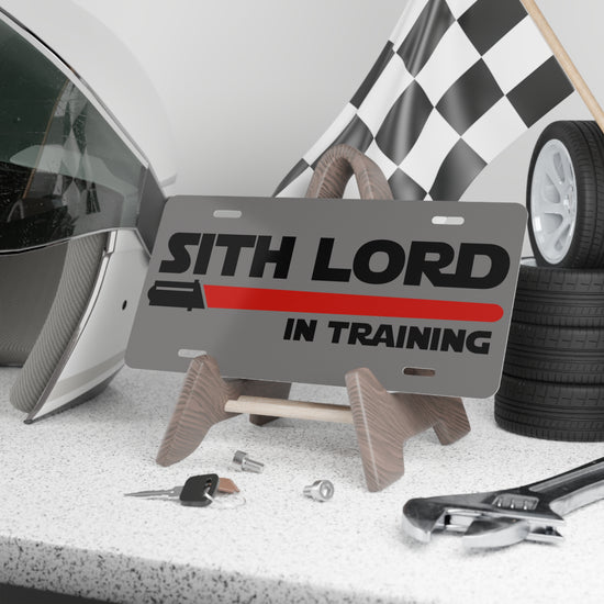 Sith Lord In Training Vanity Plate - Fandom-Made