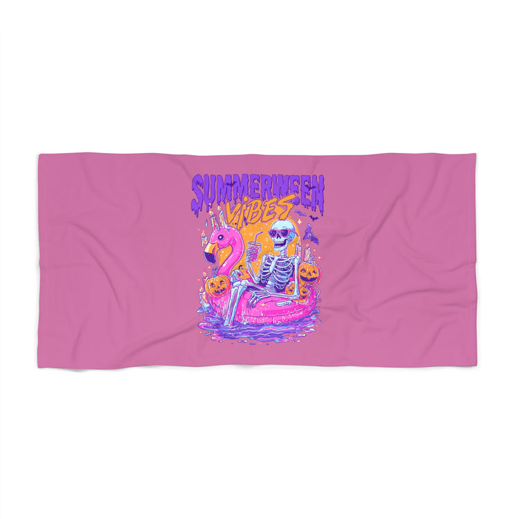 Summerween Vibes Beach Towel - Fandom-Made