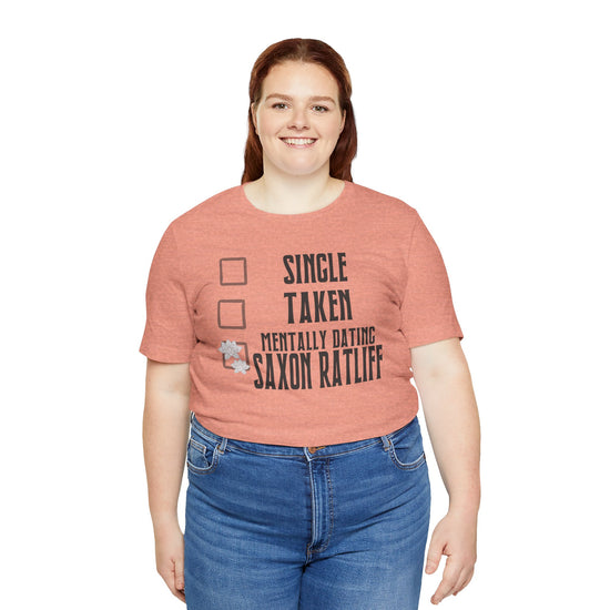Mentally Dating Saxon Ratliff T-Shirt - Fandom-Made