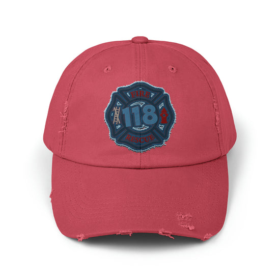 118 Squad Distressed Cap - Fandom-Made