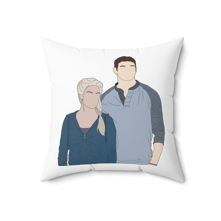 Rosalie And Emmett Cullen Pillow