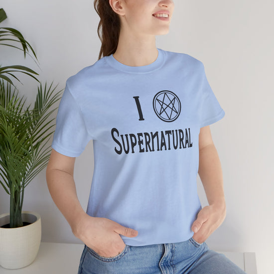 I Love Supernatural Men Of Letters Edition T-Shirt - Fandom-Made