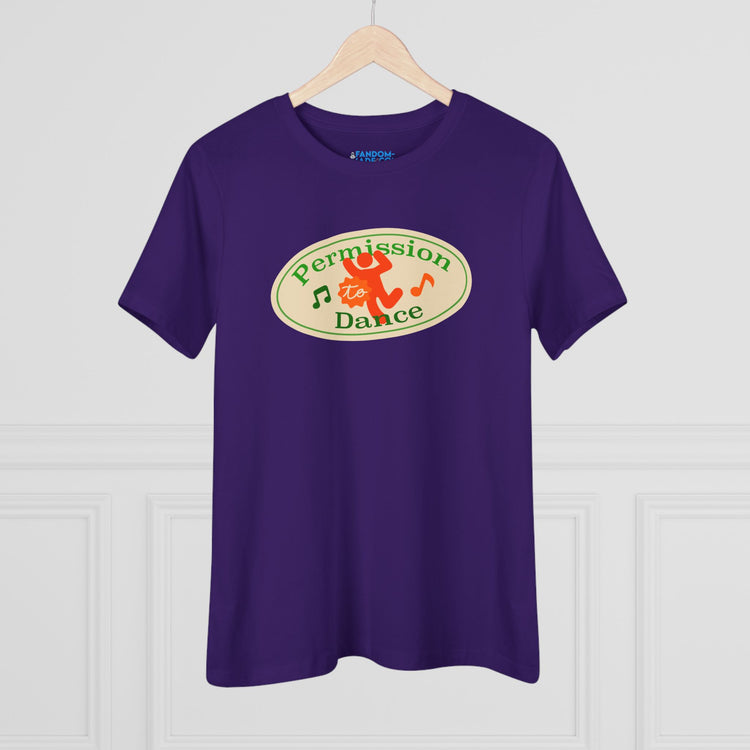 Permission to Dance Women's Relaxed T-Shirt