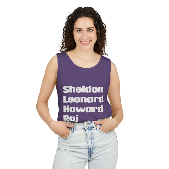 Big Bang Names Tank Top - Fandom-Made