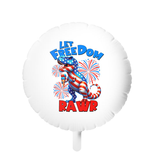 Let Freedom Rawr Mylar Balloon