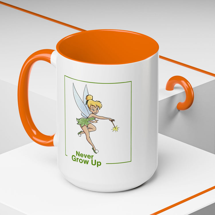Never Grow Up Mug - Fandom-Made