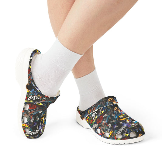 Batsy Comics Rubber Clogs - Fandom-Made