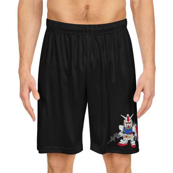 Gundam Time Basketball Shorts - Fandom-Made