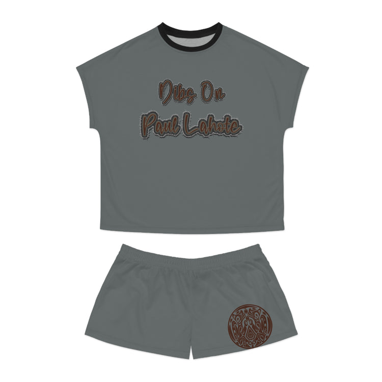 Dibs On Paul Lahote Women's Pajama Set