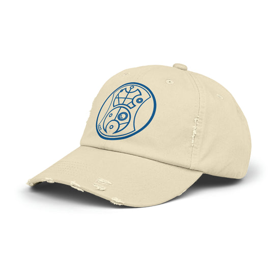 Hello Sweetie in Gallifreyan Distressed Cap - Fandom-Made