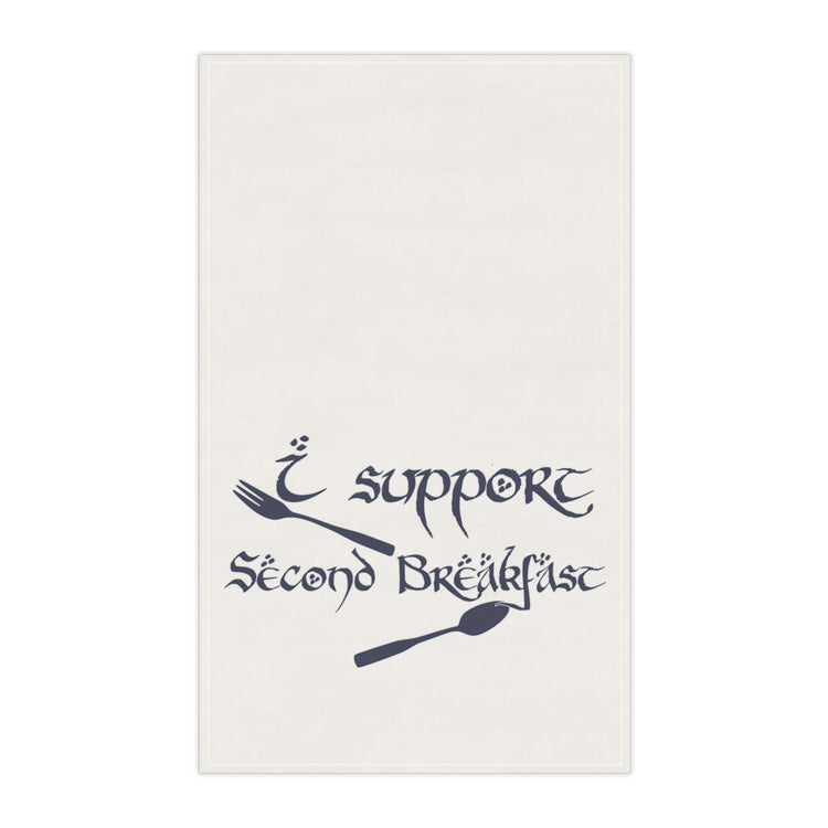 Support Second Breakfast Kitchen Towel - Fandom-Made