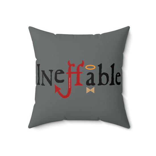 Ineffable Square Pillow - Fandom-Made