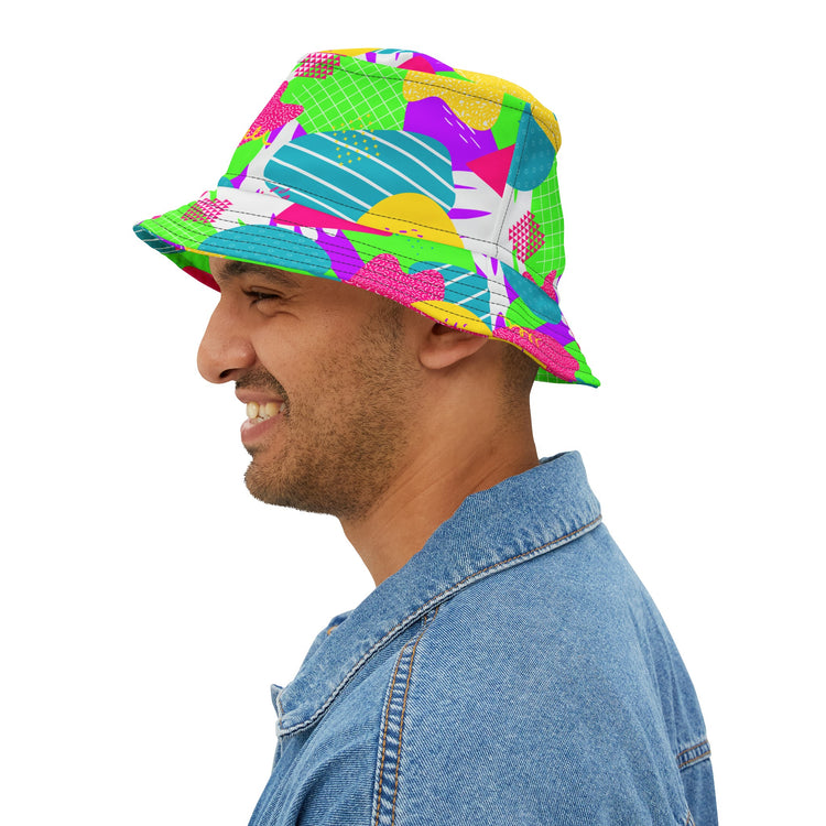 I Love The 80s All-Over Print Bucket Hat