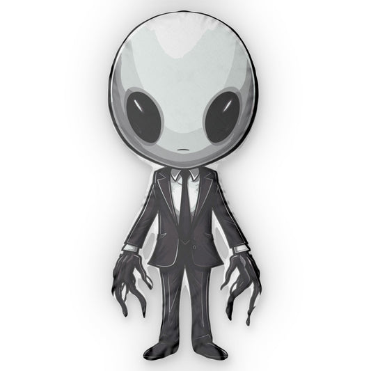 Slenderman-Shaped Pillow