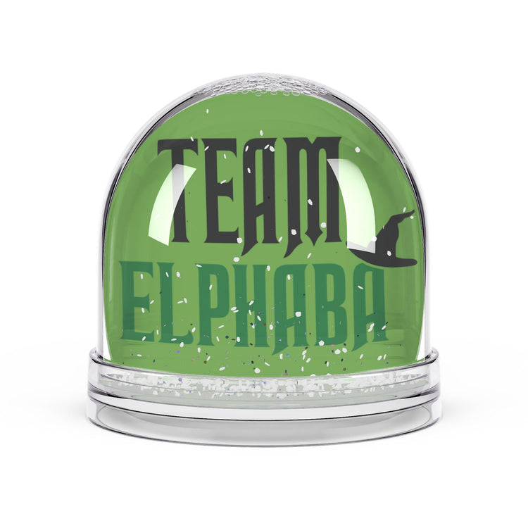 Team Elphaba Snow Globe