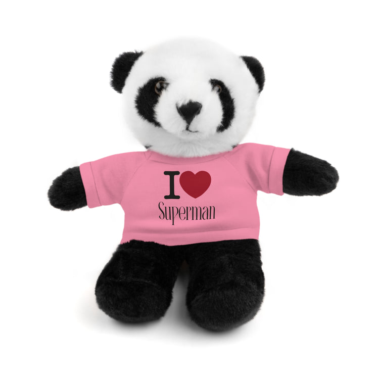 I Love Superman Stuffed Animal with Tee - Fandom-Made