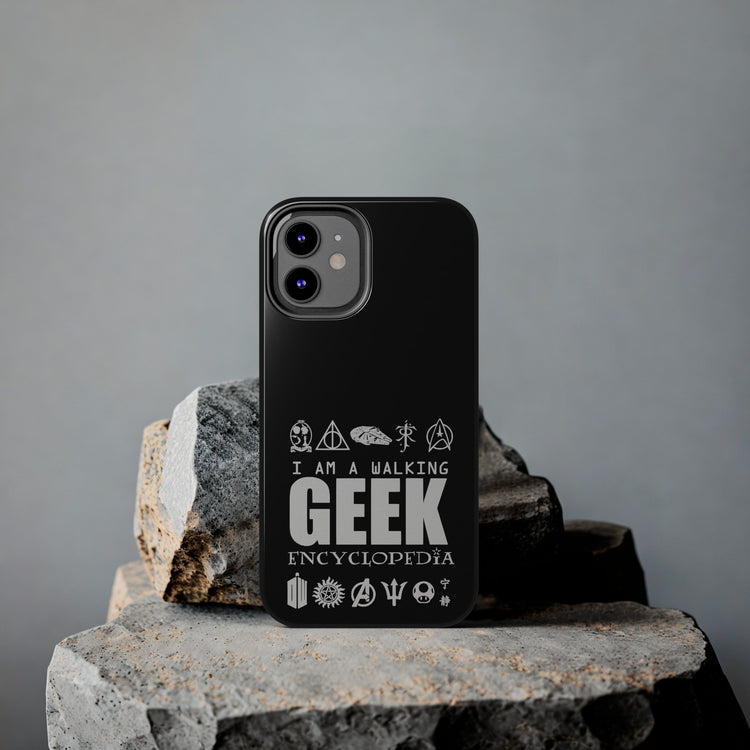 Geekdom Encyclopedia Phone Cases