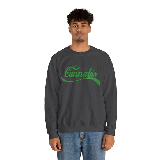 Enjoy Cannabis Crewneck Sweatshirt - Fandom-Made