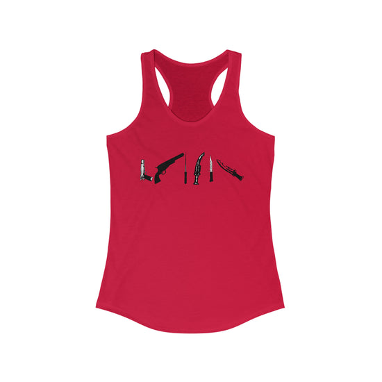 Supernatural Weapons Women's Racerback Tank - Fandom-Made