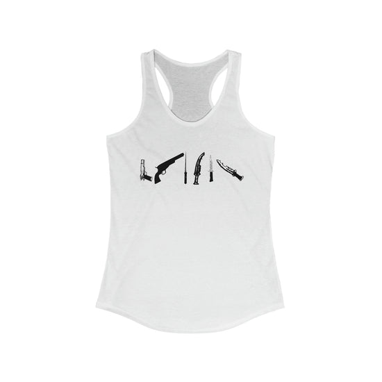 Supernatural Weapons Women's Racerback Tank - Fandom-Made